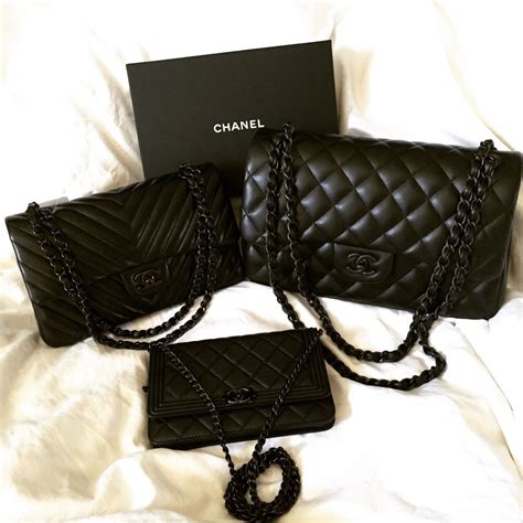 chanel chevron black imitation|More.